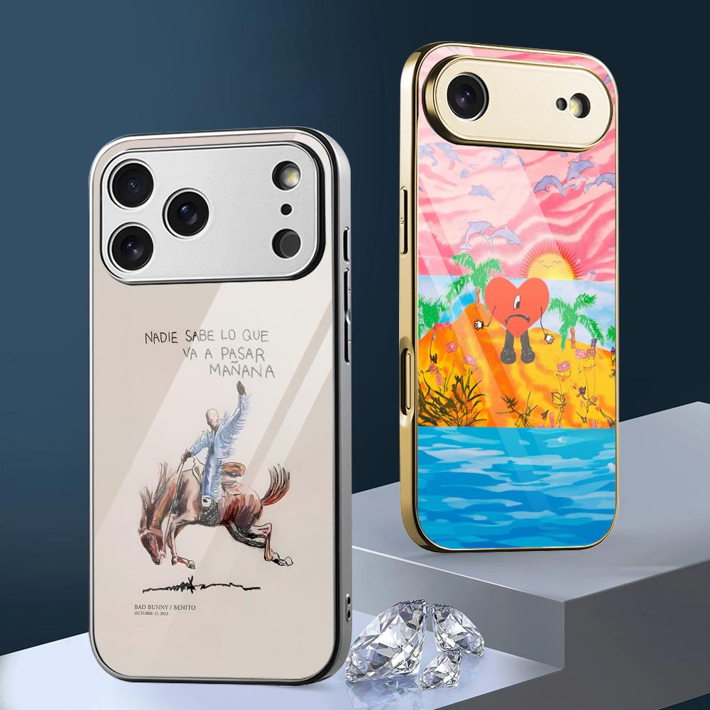 Phone Cases Metal - Rock Müzik Bad B-Bunny Telefon Kılıfı
