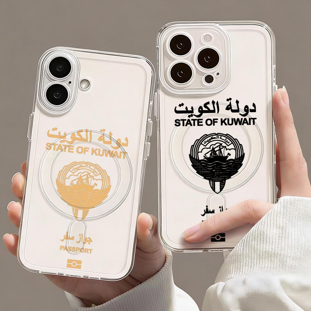 Phone Cases Kuwait - Kuveyt Pasaportu Desenli iPhone 17 16