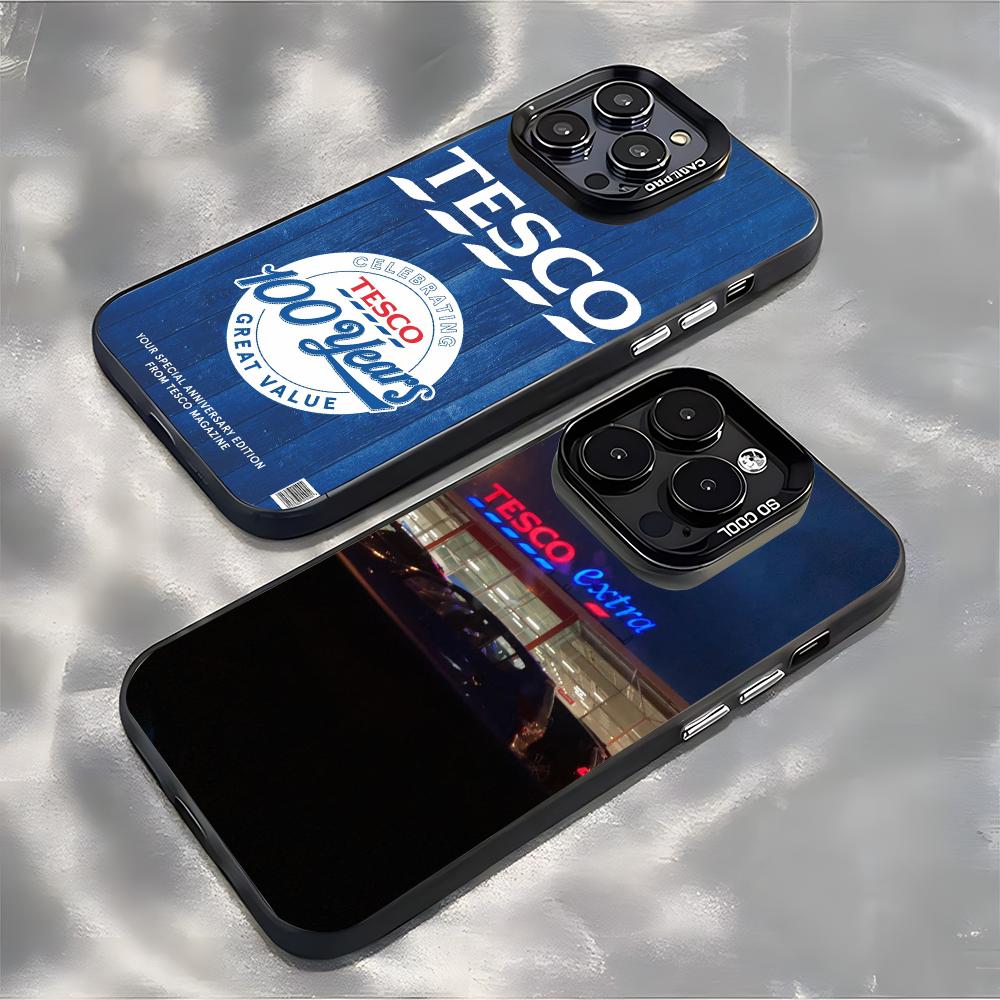 Phone Cases Tesco - T-Tesco Süpermarket markası lMDColor Gümüş Kaplama