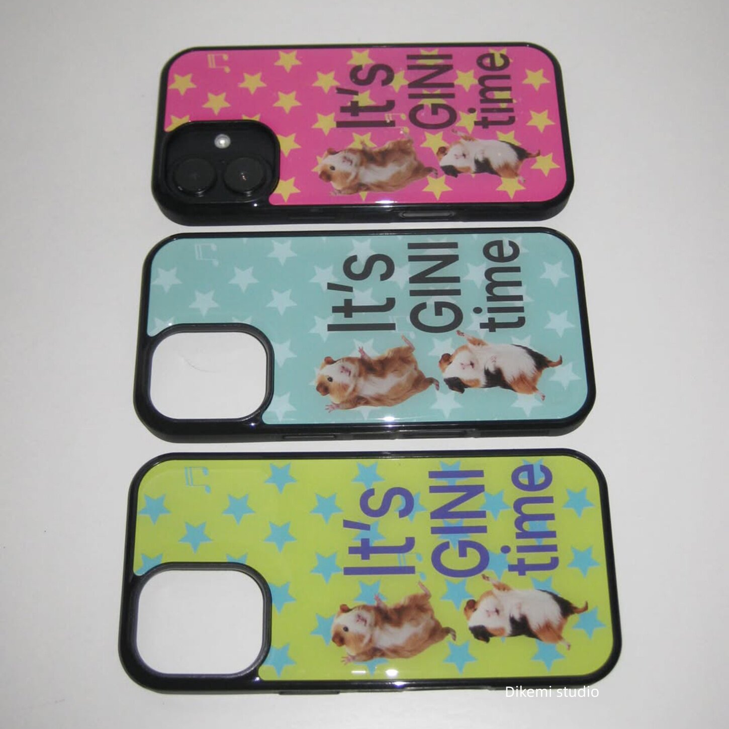 Phone Cases Rugged - Kore Vintage Gine Domuzu Yıldızları Mat