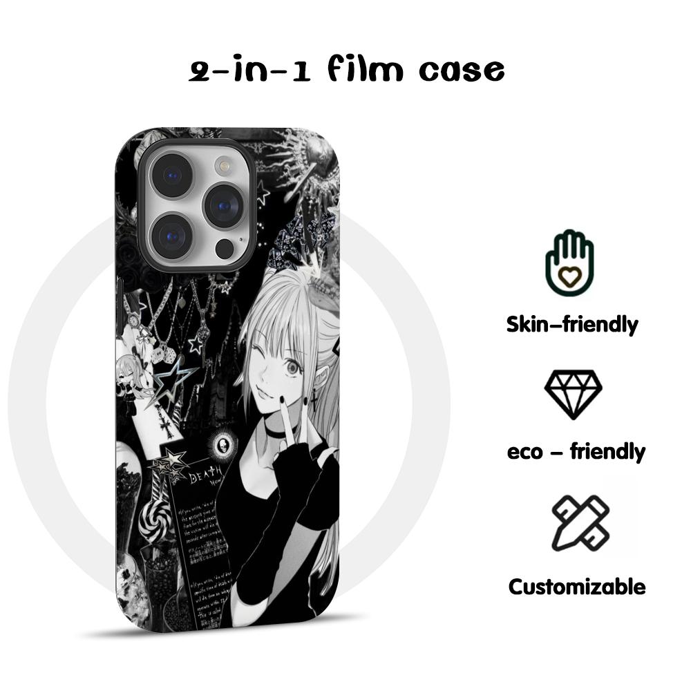 Phone Cases Apple - Misa Y2K kızı Death Note klasik