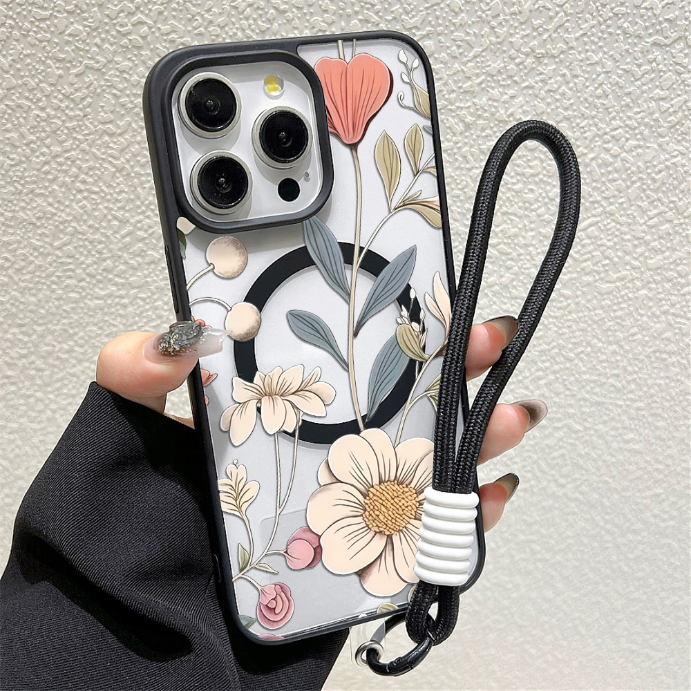 Siyah Çerçeveli Çiçek Desenli  - Phone Cases Iphone 11 incelemesi ve fiyatı