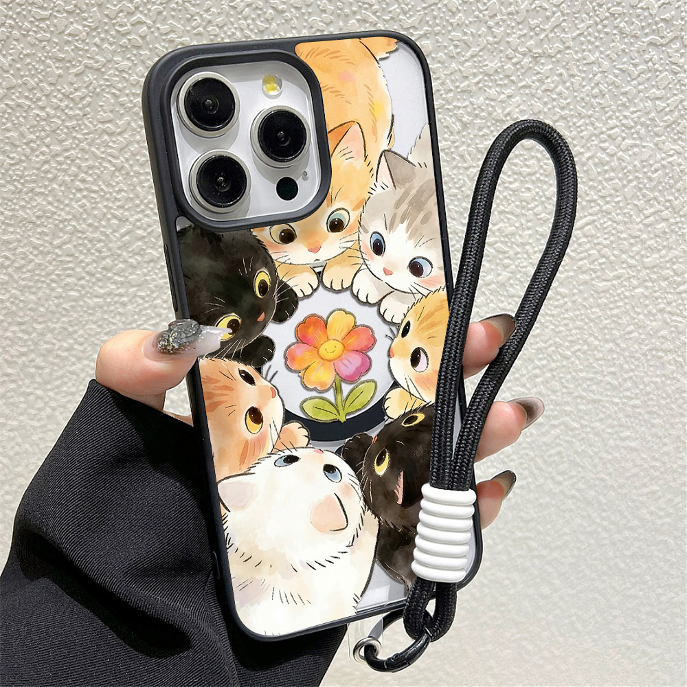 Siyah Çerçeveli Çiçek Desenli  - Phone Cases Iphone 11 incelemesi ve fiyatı