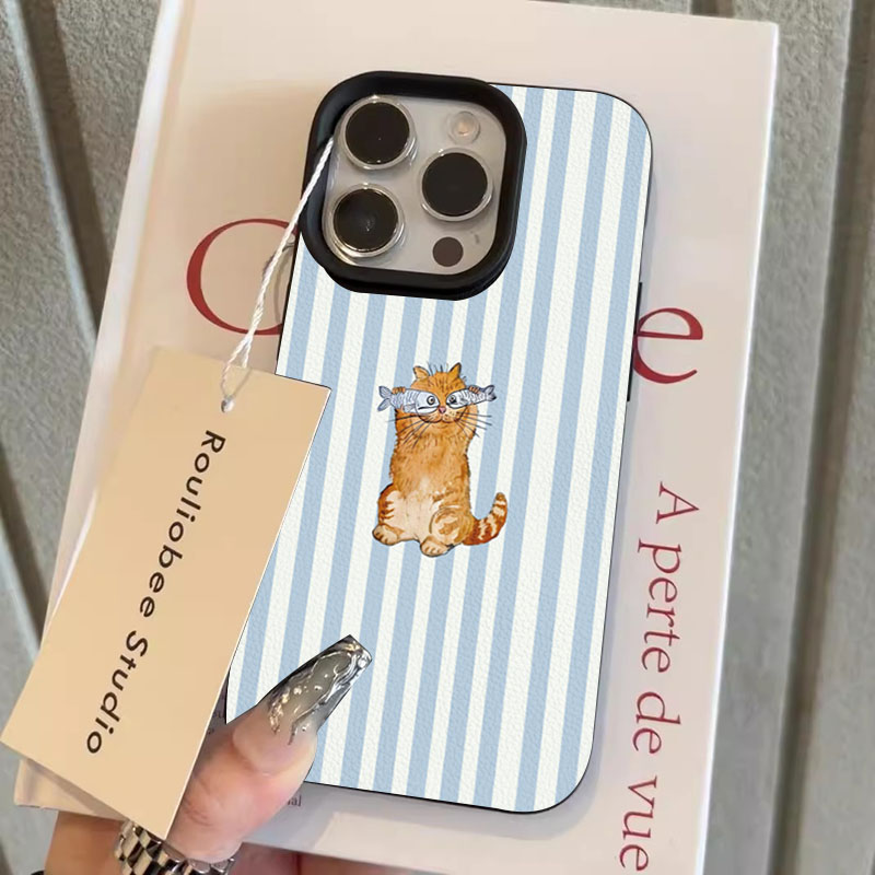 Sevimli Çizgili Kedi Balığı Ta - Phone Cases Xr Cute incelemesi ve fiyatı