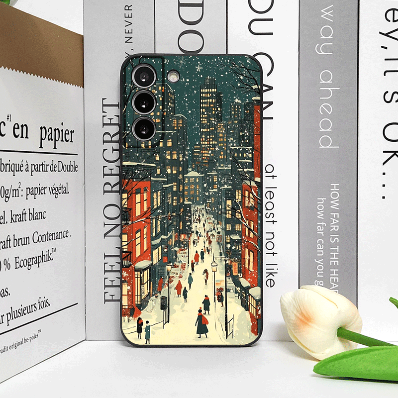 Noel Karlı Sokak Vitrini Manza - Phone Cases Oneplus incelemesi ve fiyatı