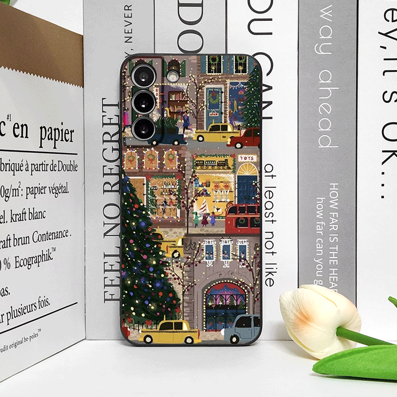 Noel Karlı Sokak Vitrini Manza - Phone Cases Oneplus incelemesi ve fiyatı