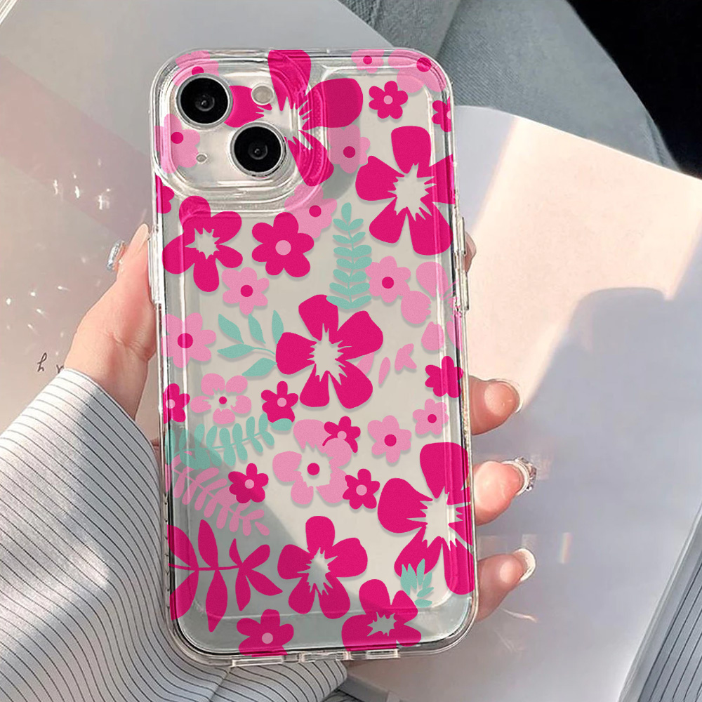 Çiçek Desenli Şeffaf Telefon K - Phone Cases Transparent incelemesi ve fiyatı