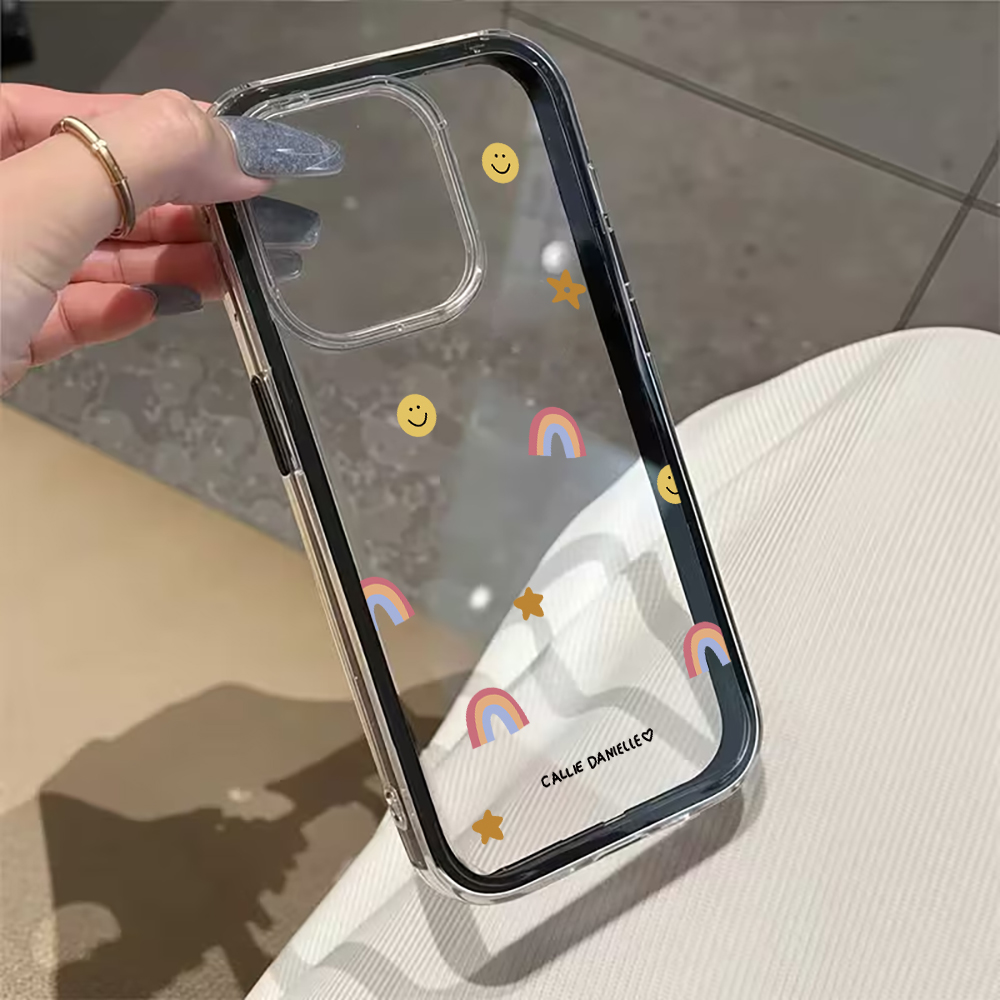 Sevimli Gökkuşağı Şeffaf Telef - Phone Cases Xr Cute incelemesi ve fiyatı