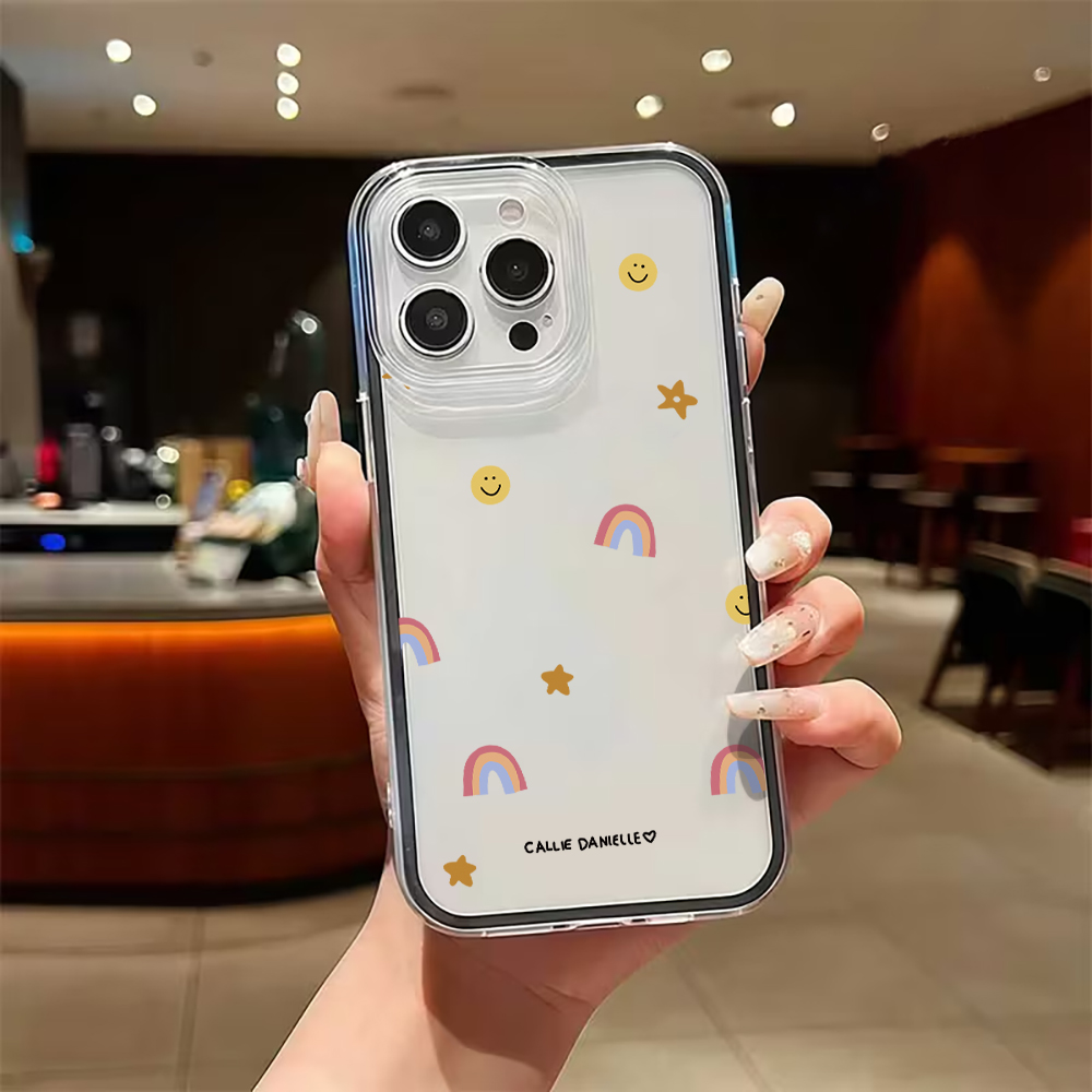 Sevimli Gökkuşağı Şeffaf Telef - Phone Cases Xr Cute incelemesi ve fiyatı