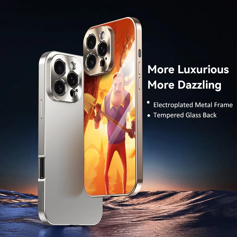 Game H-Hello Neighbor Telefon  - Phone Cases Metal incelemesi ve fiyatı