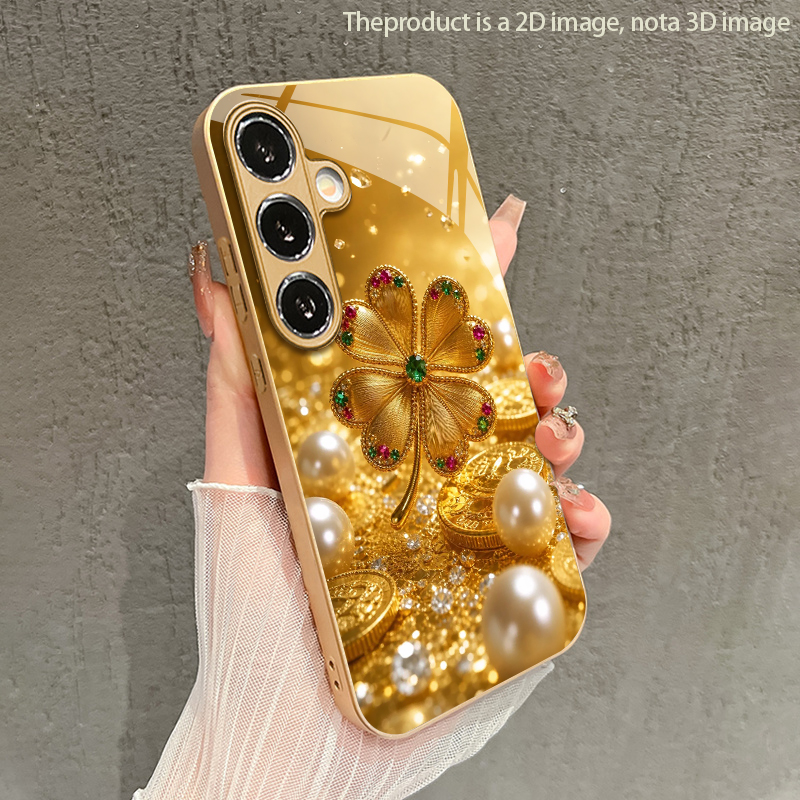 Renkli Taşlı Dört Yapraklı Des - Phone Cases Metal incelemesi ve fiyatı
