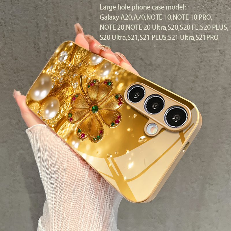 Renkli Taşlı Dört Yapraklı Des - Phone Cases Metal incelemesi ve fiyatı