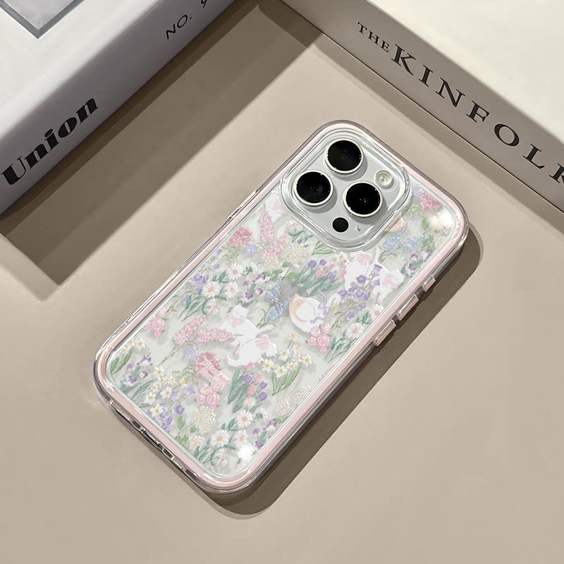 Sevimli Çiçek Kedi Kuğu Yumuşa - Phone Cases Transparent incelemesi ve fiyatı