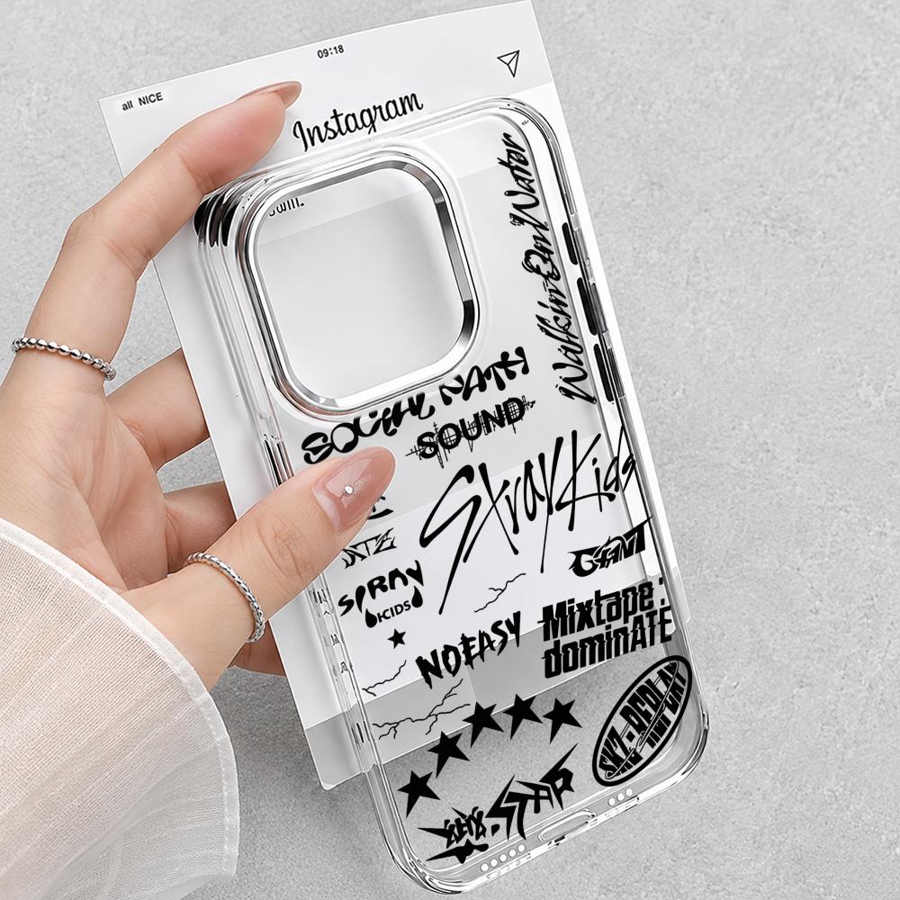 Kpop S-Stray K-Kids Telefon Kı - Phone Cases Transparent incelemesi ve fiyatı