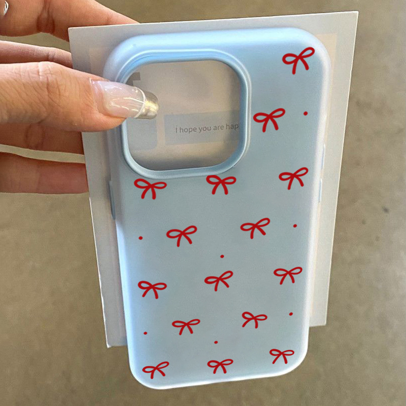 Sevimli Kırmızı Fiyonk Baskılı - Phone Cases Xr Cute incelemesi ve fiyatı