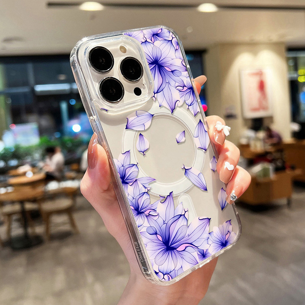 Çiçek Desenli Şeffaf Telefon K - Phone Cases Transparent incelemesi ve fiyatı